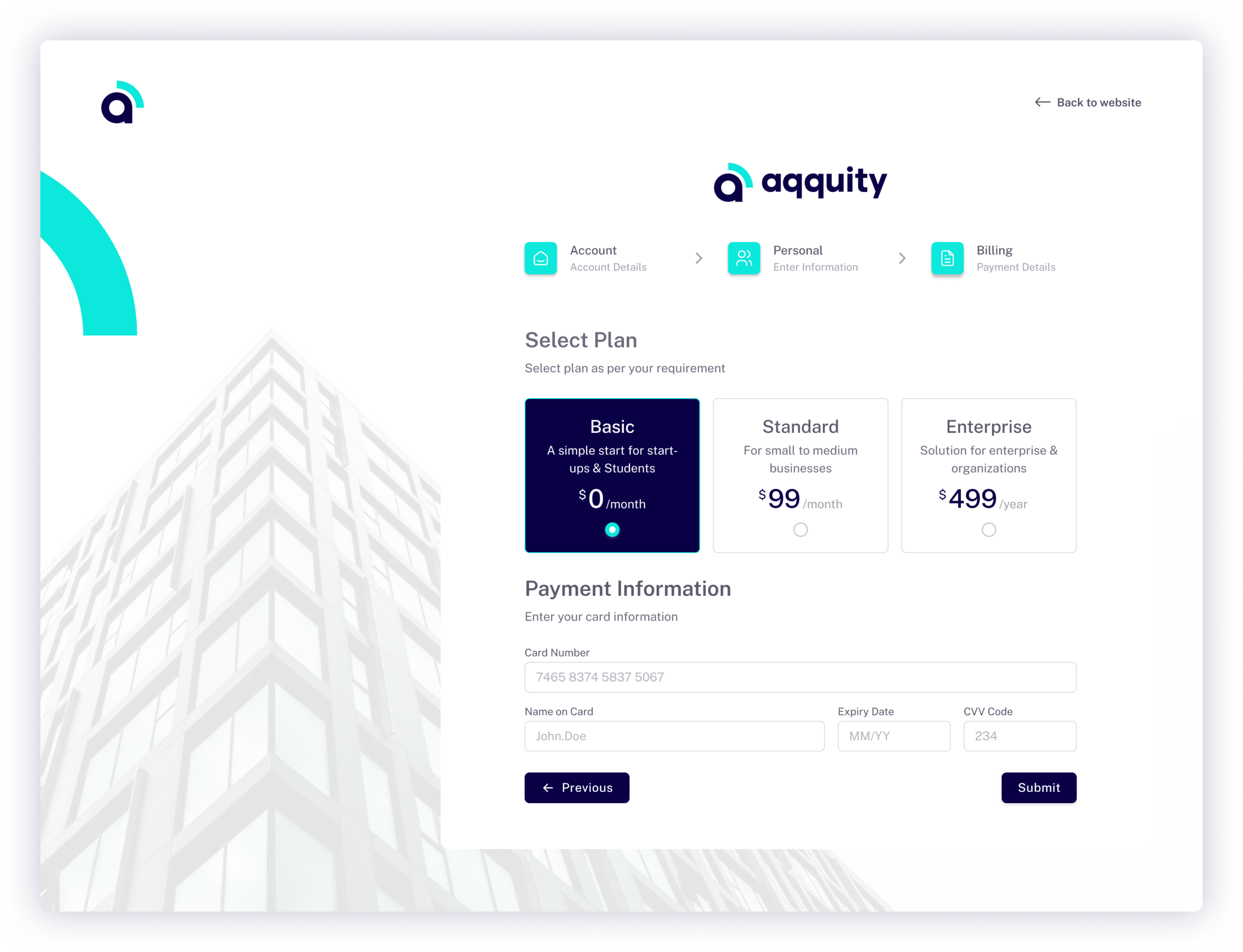 03. sign up